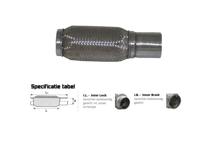 Pièce-flexible-Hardflex-45,5-mm-/-127-mm